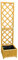Wooden Trellis Planter with Liner