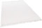 THEKO | Dhurry Teppich aus 100% Baumwolle Flachgewebe Teppich Happy Cotton | handgewebt | Farbe: Weiß | 90x160 cm