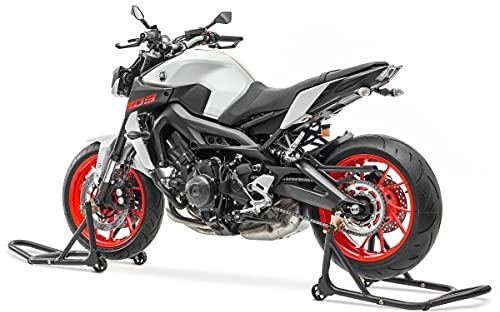 Motorrad Montageständer Set Kompatibel für Honda CBR 650 F/R schwarz SM5