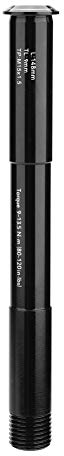 Steckachse 15x100, Fahrrad Vorderradgabelachse, Mountainbike Rohrwelle für Rock Shox Gabel, Fahrrad Vorderradnabe durch Achsadapter Gabelachse