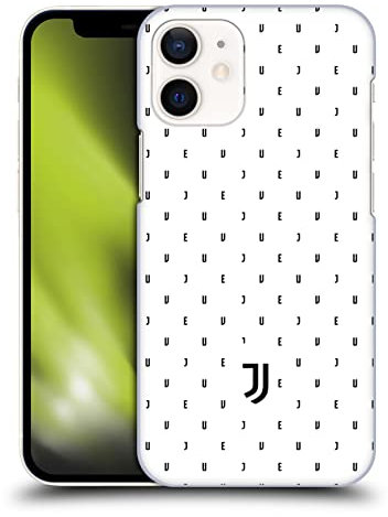 Head Case Designs Offizielle Juventus Football Club Weisses Logo Mustertyp Lifestyle 2 Harte Rueckseiten Handyhülle Hülle Huelle kompatibel mit Apple iPhone 12 Mini