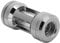 PUSOKEI Computer-Wasserkühlungsfilter, G1 / 4-Filter mit Innengewinde-Wasserkühlsystem, für Flüssigkeitskühlsystem, Anschluss für Computerkühlerfilter(Silber)