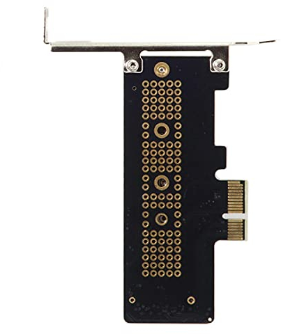 NFHK Low Profile PCI-E 3.0 x1 Lane to M.2 NGFF M-Key SSD Nvme AHCI PCI Express Adapter Card