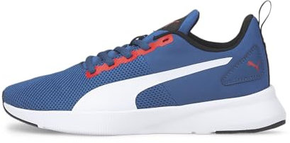 PUMA Flyer Runner Jr Sneaker, Sailing Blue White, 38 EU