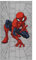 Disney Home Kinderteppich - Offiziell lizenzierter Kinderspielteppich für Kinderzimmer, Spielzimmer - rutschfeste und waschmaschinenfeste Spielmatte für Kinder, Disney Spiderman Teppich 80 x 120 cm