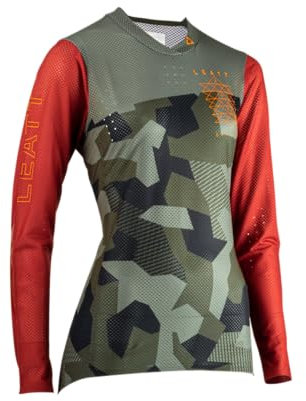 Leatt Gravity 4.0 MTB-Trikot für Damen – XS / EU34 / UK6 / US2 – Camo