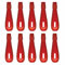 3 Ace Crafts 10 Lino Cutter Handle (Red) Plastic Handle with Adjustable Chuck to Grip Cutter Blades Securely, Useful for Arts and Crafts Work and DIY Activities (10)