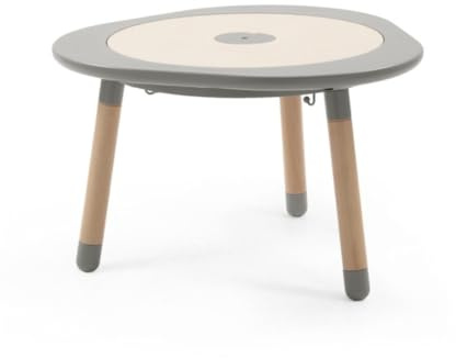 Table de jeu Stokke MuTable nouveau gris colombe (New Dove Grey)