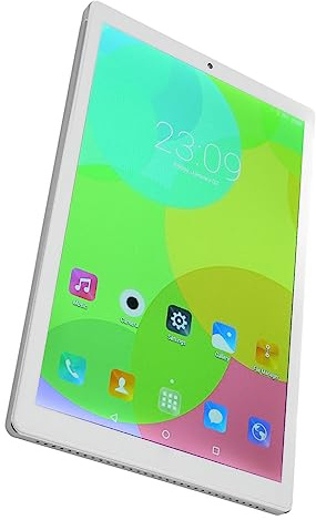 Jectse 10,1 Zoll Tablet, 6 GB RAM 128 GB ROM 2,4 G 5 G WiFi Tablet PC, 8 Core IPS HD Display Tablets, 5000 MAh Akku, 5 MP 8 MP Kamera Talkable Smart Tablet für Android11, Silber