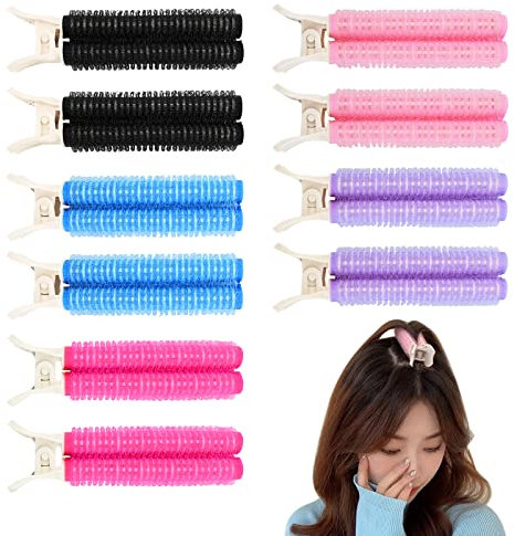 Bekecidi 10 Pinzas para el Cabello Voluminizadoras, Pinzas para Raíces de Cabello, Rizadores Naturales Esponjosos, Clips de Volumen Instantáneos, Herramientas para Peinar el Cabello para Mujeres