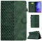 Hülle für Samsung Galaxy Tab A7 10,4 Zoll 2022/2020, PU Leder Tablette Schützhülle für SM-T500/SM-T503/SM-T505/SM-T507 Multi-Winkel Ständer Cover Case mit Auto Schlaf/Wach für Galaxy Tab A7, Grün