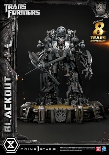 Prime 1 Studio Transformers Dekofigur Blackout, 81 cm, Schwarz