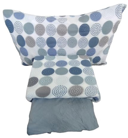 Generico Completo Lenzuola Una Piazza e Mezza e Matrimoniale in Pile Caldo e Morbido Plaid Vari Modelli