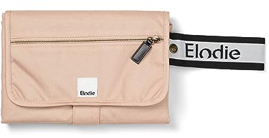 Elodie Details Wickelunterlage für Unterwegs Mini-Tasche Wasserdicht (enthält 2 Frottees) - Blushing Pink
