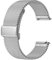 BISONSTRAP Bracelet de Montre en Maille Métallique pour Femme et Homme, Bracelet Tissé en Acier Inoxydable 316L, 20mm, Argent