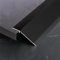 ZZLQIAN Aluminum Floor Transition Strip, Door Bar, Threshold Ramp, Suitable for Doorways Tile Vinyl Floor Laminate Planks, Bridge the Height Between 25-30mm (Black, 900 × 100mm)