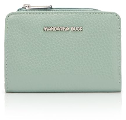 Mandarina Duck Damen Geldbörse aus weichem Leder, Eisberggrün, Einheitsgröße, Iceberg Green, One Size