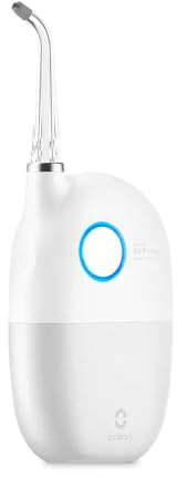 Oclean Munddusche AirPump 10, Kabellos Elektrischer Zahnreiniger für unterwegs, Zahnzwischenraumreiniger mit 3 Modi, Tragbarer Wasser flosser für kieferorthopädische Geräte, 40 Tage Akkulaufzeit, Grau