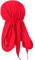 YANIKY Bandana Herren - Atmungsaktiv Kopftuch Sommer Durag, Face Kopf-&Nackenschutz Bandana Cap Damen Multifunktionstuch 3 in 1 Elastisch Halstuch Sport Kopftuch (Rot)