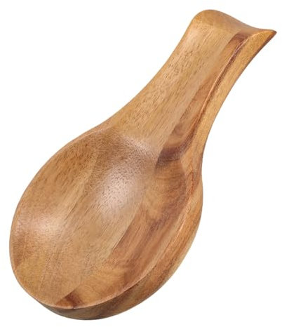 OFFSCH Poggiamestolo Acacia Per Cucina Utensile Cucchiaio e Dimensioni Decorazione Per e Piano
