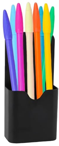 Magnetischer Stiftehalter mit vollflächigem starkem Magnet für Whiteboards | Verstellbare Aufbewahrungsbox und Organizer für Marker und Stifte, für Kühlschrank, Spind, Büro, Schule, Hält Kleinteile