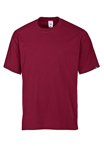 BP 1621-171-82-3XL Unisex-T-Shirt, 1/2 Ärmel, Rundhals, Länge 70 cm, 180,00 g/m² Stoffmischung, weinrot, 3XL