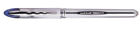 Uni-ball UB-200 Vision Elite Tintenroller, Blau, 12 Stück