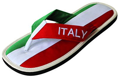 Nawemo Zimt-Slipper Italien, WM-Edition (Zimtlatschen), Größe 46/47