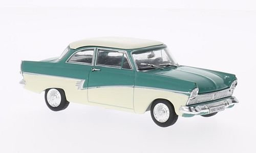 Ford Taunus 17M, türkis/hell-beige, Modellauto, Fertigmodell, SpecialC.-74 1:43