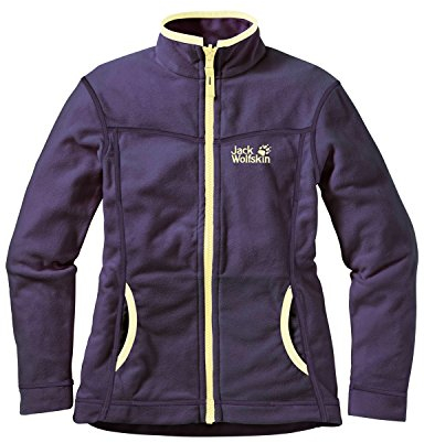 Jack Wolfskin Damen Fleecjacke Woodpecker II Nanuk Jacket G, Prune, 104