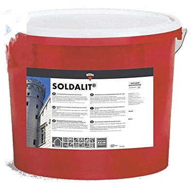 Keim 1111423 Soldalit Silikatfassadenfarbe in weiß 25 kg