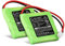CELLONIC, Akku kompatibel mit Siemens Gigaset E45, Gigaset E450, Gigaset E455 (500mAh, 2.4V) 2X Ersatzakku S30852-D1751-X1,V30145-K1310-X382