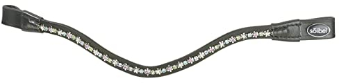 Busse Stirnband Flower schwarz/Blume_bunt Minishetty (31cm)