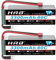 HRB 2Packs 6S 3300mAh 22.2V 60C LiPo Battery Pack with Dean T Plug for RC Car Boat Truck Heli Airplane