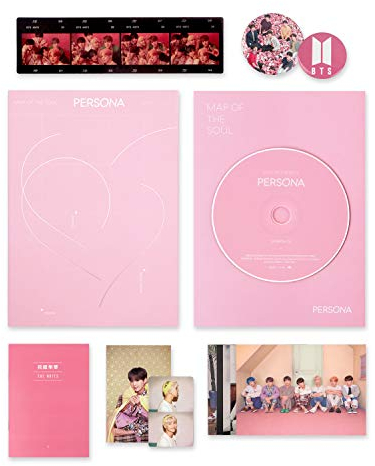 BTS Album - MAP OF SOUL : PERSONA [ 1 Ver. ] CD + Photobook + Mini Book + Photocard + Postcard + Photo Film + FREE GIFT