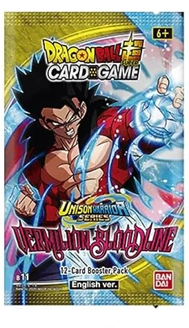 Toei Animation Dragon Ball Super Card Game Box 24 Umschläge Vermilion Bloodline Englisch + Promo