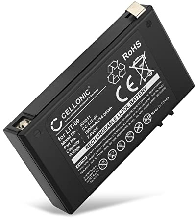 CELLONIC Batterie Compatible avec Spypoint Bloc Pile, Link-S-Dark, LIT-09 | 1900mAh, 7.4V, Lithium Polymère pour Spypoint SOLAR-DARK