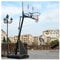 Basketball Stand Outdoor Mobile Basketball Hoop With Wheels, Height Adjustable 245-305cm, Standard 45cm Solid Rim And Refillable Base (Size : 130X82CM/51X32IN)