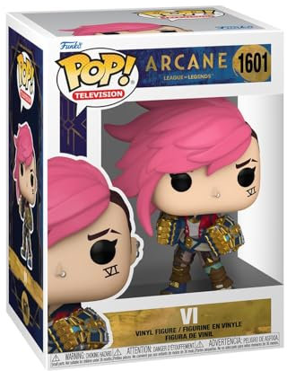 Funko Pop! TV: Arcane LoL - Vi - Arcane: League Of Legends - Figura in Vinile da Collezione - Idea Regalo - Merchandising Ufficiale - Giocattoli per Bambini e Adulti - TV Fans