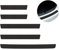 Okaywork 5 Stück Universal Carbon Fiber Einstiegsleisten schutz Türschweller auto aufkleber,für Dacia Spring Lodgy Dokker Duster Logan Sandero Stepway rutschfeste Anti-KratzTrim Scuff Styling SzubehöR