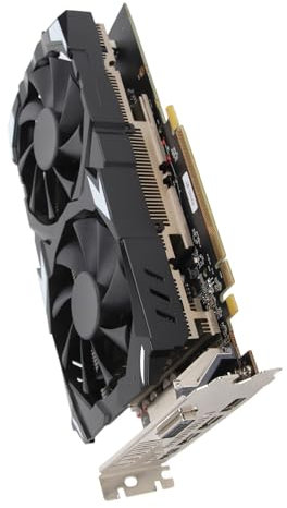 RX580, Cartes Graphiques GDDR5 8 Go 256 Bits, Résolution 7680 X 4320, Double Ventilateur de Refroidissement, pour 10, 11, Vista, (RX580 8GB GDDR5 256BIT)