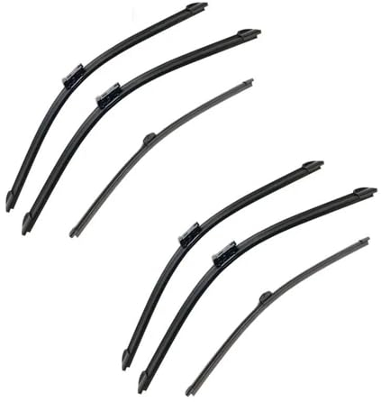 Auto SCHEIBENWISCHER Für BM&W x1 F48 2015 2016 2017 2018 2019 2020 Auto Windschutzscheibe Windschutz Vorne Hinten Wischer Klinge Gummi Zubehör(6 PCS)