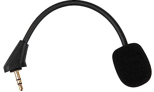 budiniao Console de Jeu Casque de Jeu Microphone détachable 3.5mm Casque Micro pièces de Rechange Remplacement pour pour HyperX Cloud Alpha