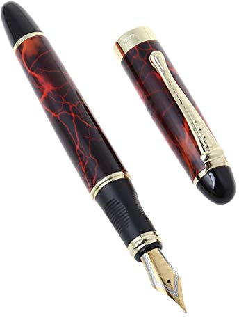 Jinhao X450 Luxury Men's Fountain Pen Business Student 0.5mm for Extra Fine Nib