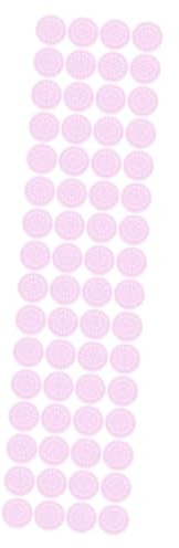 Healeved 400stücke Eyelash Extension Plates Pvc Professionelle Grafting-platten Für Salon Und Zuhause Für Wimpernverlängerung Und Eyelash Primer Nutzung