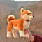 Simulation Shiba Inu Plüschtier Stofftier Welpentier Es gibt Aluminiumdraht in den vier Gliedmaßen und es kann stabil stehen (Es gibt Aluminiumdraht in den vier Gliedmaßen und es kann stabil stehen.)