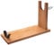 Well Home - Jamonero en Madera de Pino 40x16x23cm, con herraje en V con pincho y fijación pezuña con Tornillo Acero