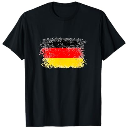 Drapeau allemand - I love Germany - Carte de l'Allemagne T-Shirt