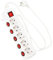 Multiprise Blanche avec interrupteurs individuels 1,5 m, 3680 W