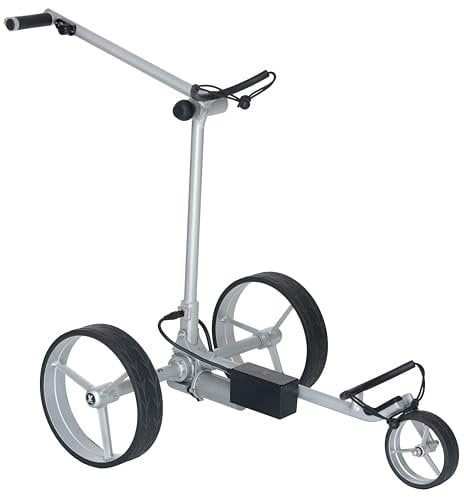 Elektro Golftrolley Figus mit Bergbremse und Distanztimer, mit Zubehörpaket. Preis/Leistungs Top
